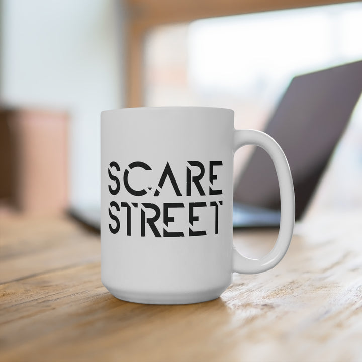 Scare Street White Mug (15 oz)