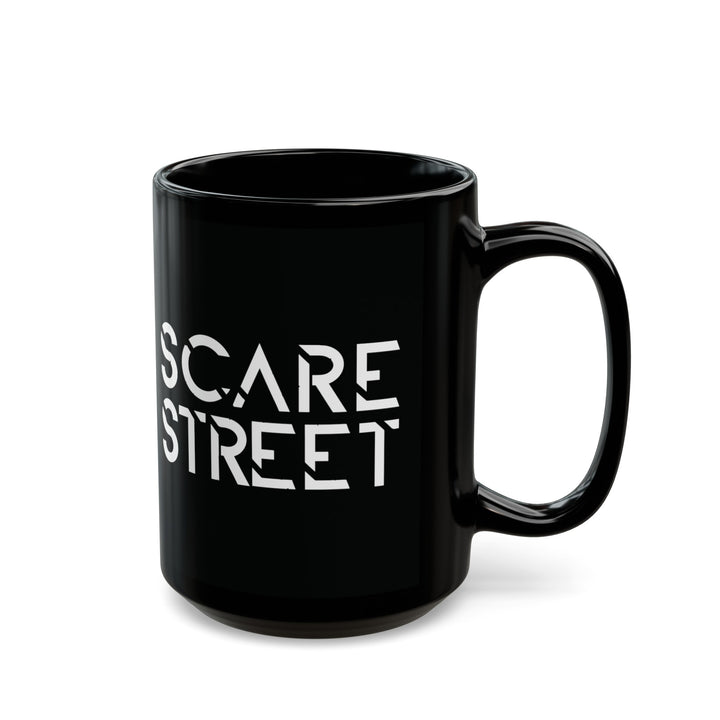 Scare Street Black Mug (15 oz)