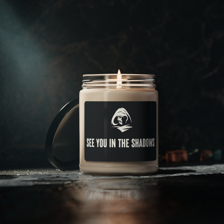 See You In The Shadows Scented Soy Candle