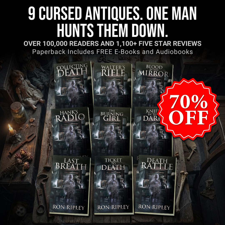 The Complete Haunted Collection Saga: 9 Cursed Antiques. One Hunter Who Fights Back. (FREE U.S. SHIPPING)