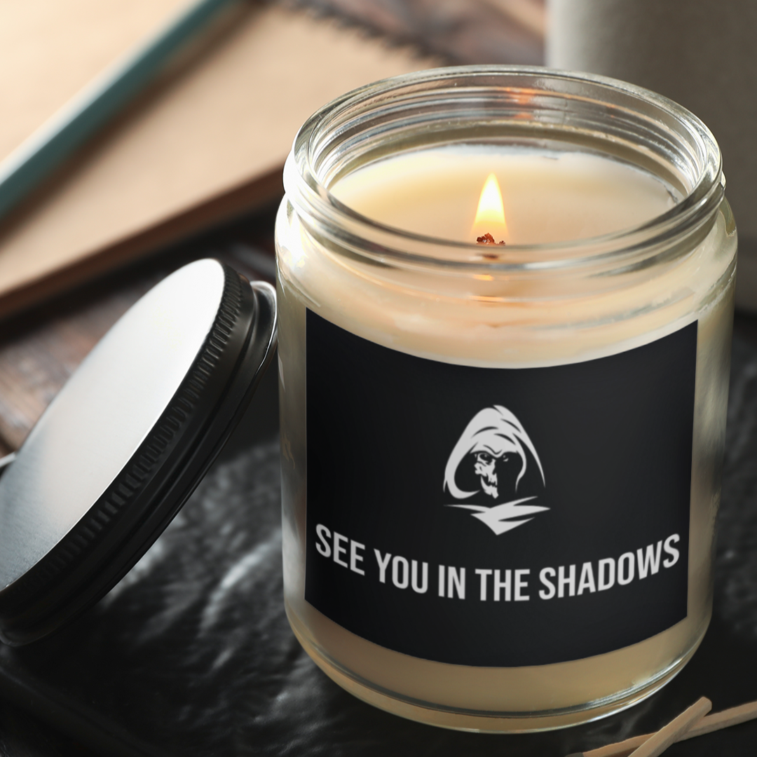 See You In The Shadows Scented Soy Candle