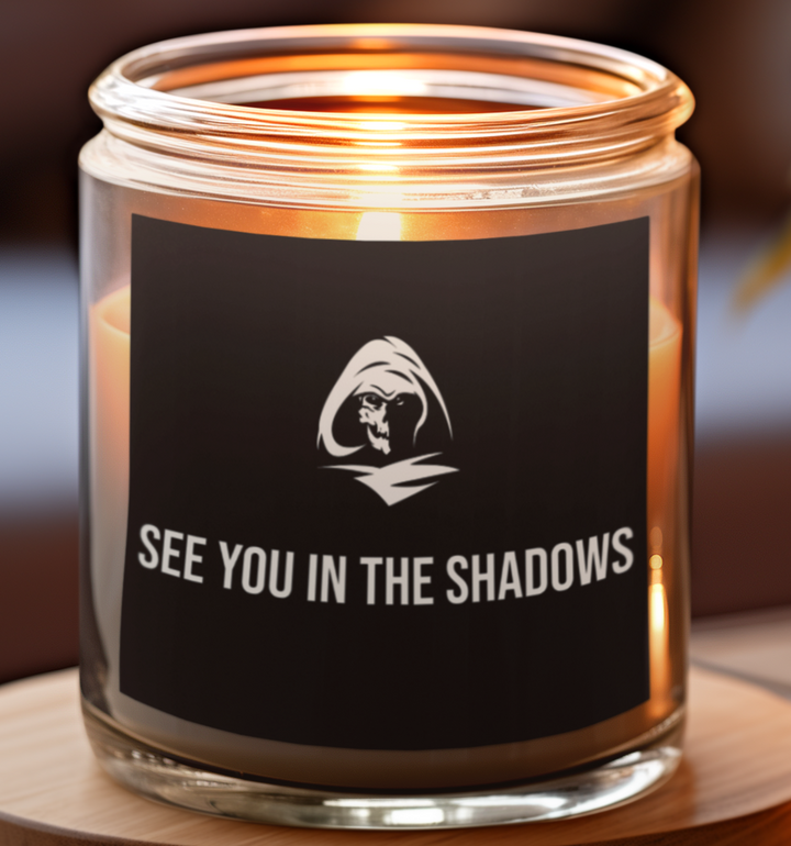 See You In The Shadows Scented Soy Candle